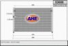 AHE 53688 Condenser, air conditioning